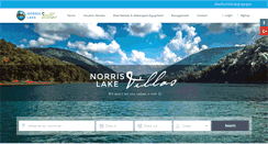 Desktop Screenshot of norrislakevillas.com